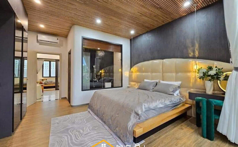 Phong cách thiết kế phòng ngủ nhà phố đẹp