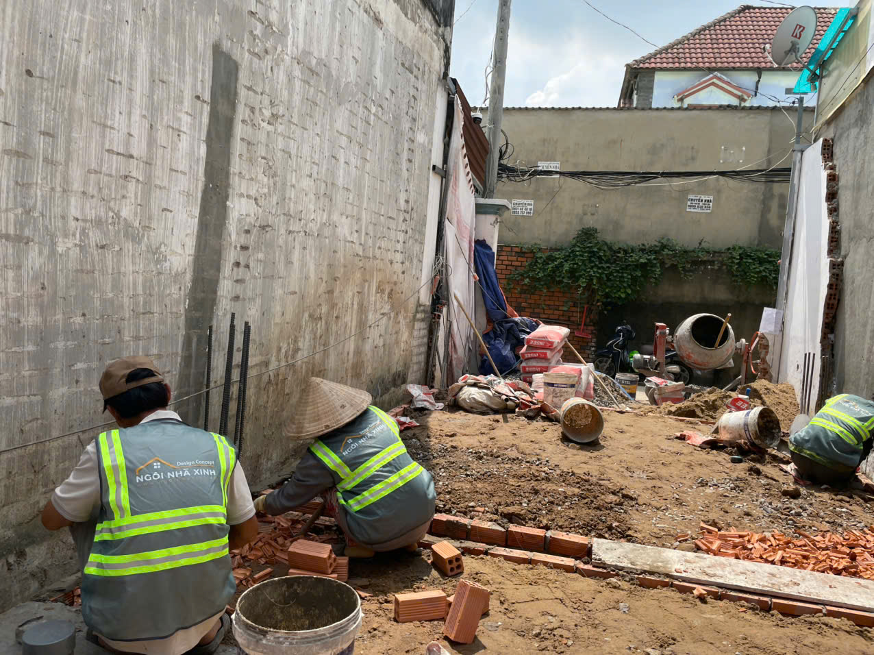 Ngôi Nhà Xinh công ty xây nhà trọn gói tại TPHCM 